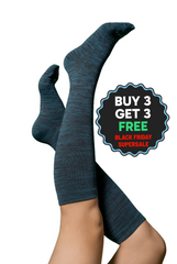 15-20 mmHg - HEATHERED - Unisex - Booms Compression Socks