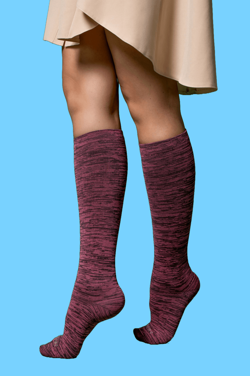 15-20 mmHg - HEATHERED - Unisex - Booms Compression Socks