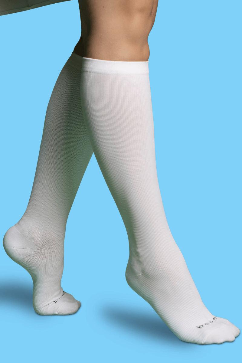 Closed Toe: 15-20 mmHg - SOLID - Booms Compression - Wear Booms - Booms Compression Socks