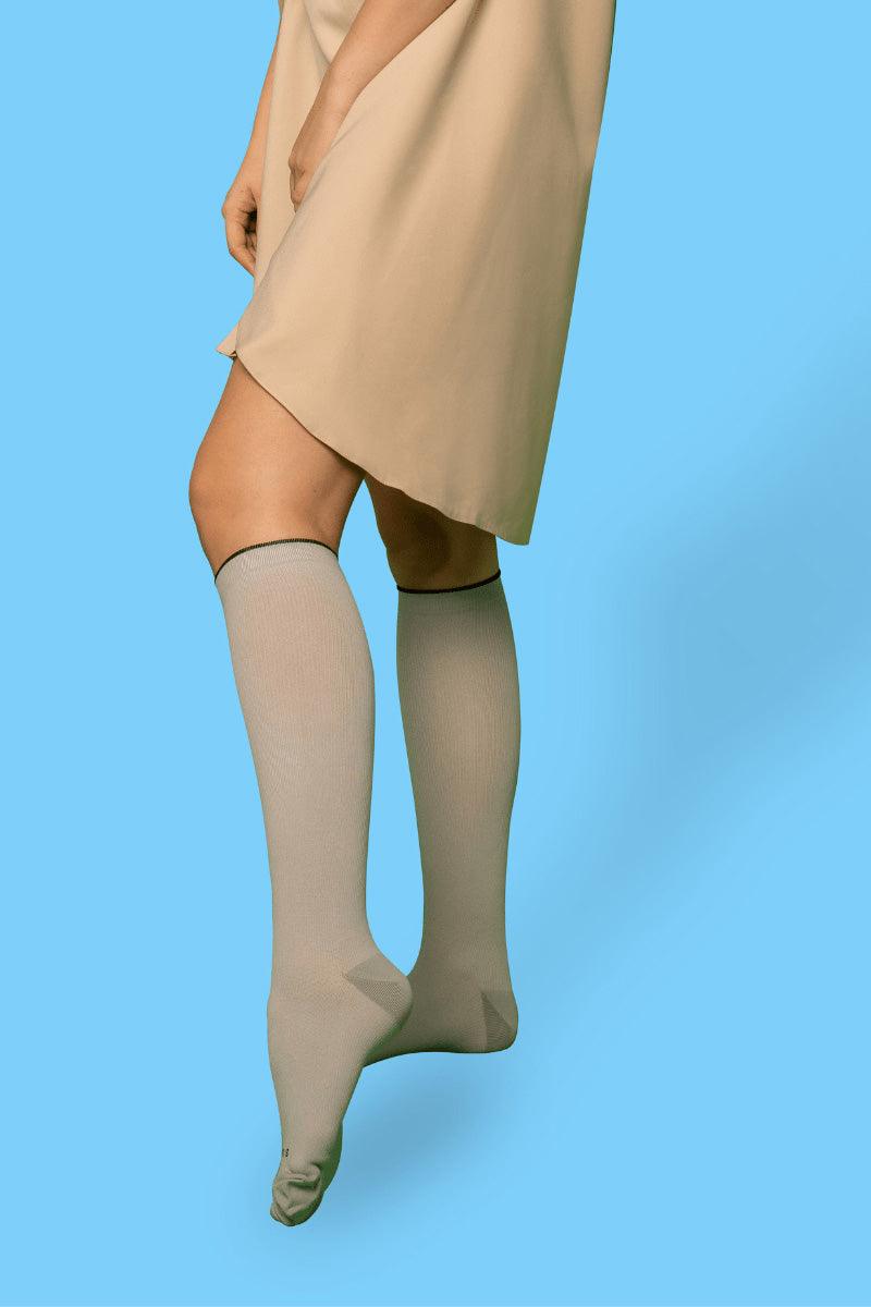 Closed Toe: 15-20 mmHg - SOLID - Booms Compression - Wear Booms - Booms Compression Socks